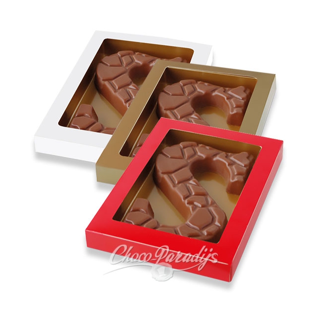 Chocoladeletter 135 gram Schildpadmotief